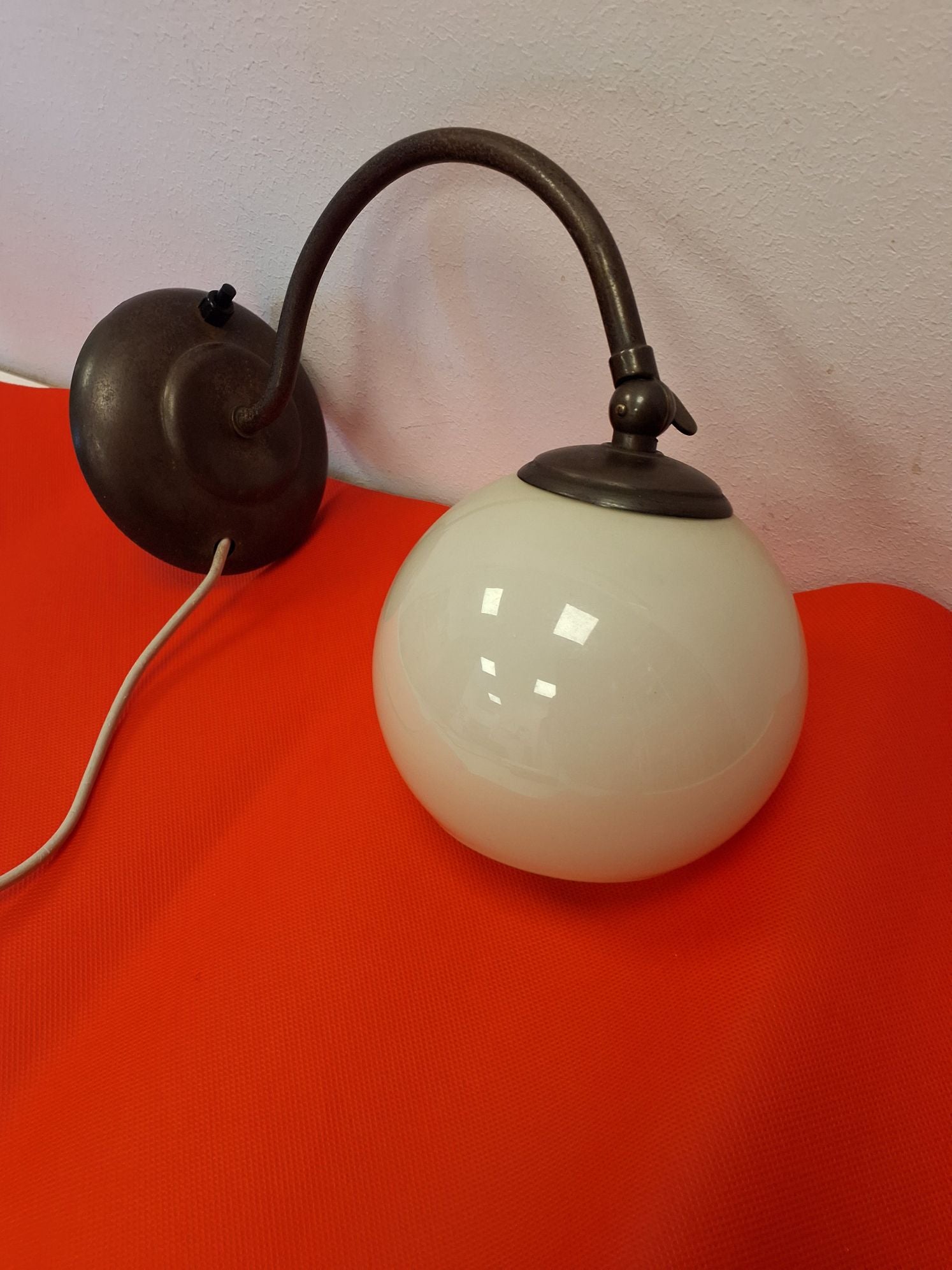 Væglampe art deko.